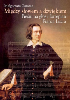 The cover of the book titled: Między słowem a dźwiękiem