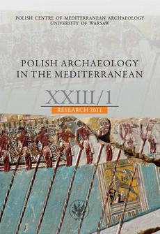 The cover of the book titled: Polish Archaeology in the Mediterranean 23/1