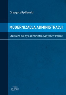 The cover of the book titled: Modernizacja administracji