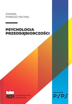 Okładka książki o tytule: PSYCHOLOGIA PRZEDSIĘBIORCZOŚCI