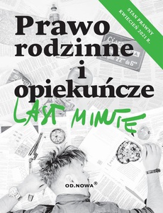 The cover of the book titled: Last Minute Prawo rodzinne i opiekuńcze