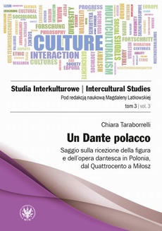 The cover of the book titled: Un Dante polacco