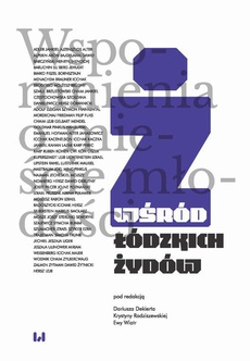 The cover of the book titled: Wśród łódzkich Żydów