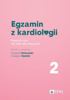 The cover of the book titled: Egzamin z kardiologii Tom 2