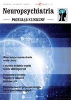 The cover of the book titled: Neuropsychiatria. Przegląd Kliniczny NR 3(6)/2010