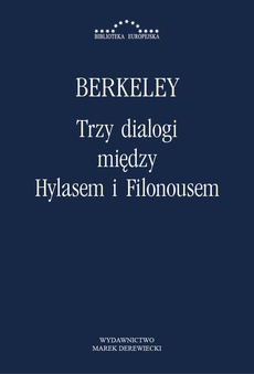 Обложка книги под заглавием:Trzy dialogi między Hylasem i Filonousem