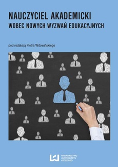 The cover of the book titled: Nauczyciel akademicki wobec wyzwań edukacyjnych