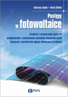The cover of the book titled: Postępy w fotowoltaice