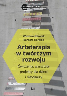 The cover of the book titled: Arteterapia w twórczym rozwoju