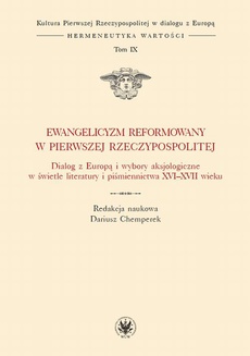 Okładka książki o tytule: Ewangelicyzm reformowany w Pierwszej Rzeczypospolitej