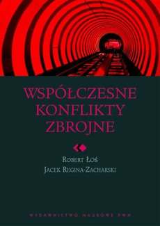 Обложка книги под заглавием:Współczesne konflikty zbrojne