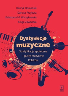 The cover of the book titled: Dystynkcje muzyczne