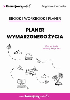 Okładka książki o tytule: Planer wymarzonego życia (+ workbook + planer - szablony)