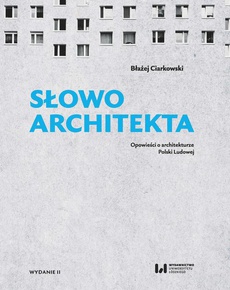 Обложка книги под заглавием:Słowo architekta