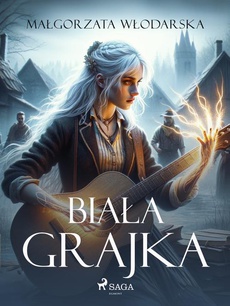 Обложка книги под заглавием:Biała grajka