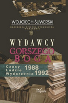 The cover of the book titled: Wydawcy gorszego Boga