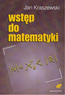 Обложка книги под заглавием:Wstęp do matematyki