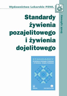Обкладинка книги з назвою:Standardy żywienia pozajelitowego i żywienia dojelitowego