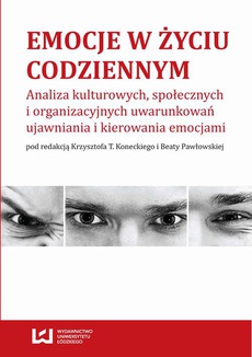 The cover of the book titled: Emocje w życiu codziennym