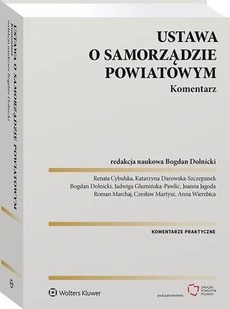 Обкладинка книги з назвою:Ustawa o samorządzie powiatowym. Komentarz