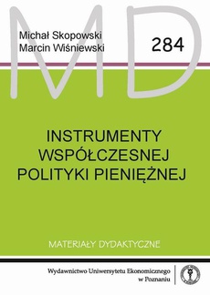 The cover of the book titled: Instrumenty współczesnej polityki pieniężnej