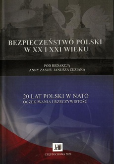 Okładka książki o tytule: 20 lat Polski w NATO oczekiwania i rzeczywistość