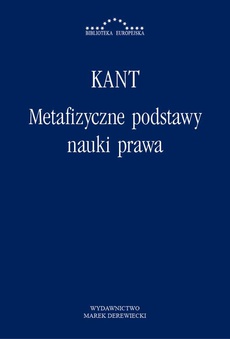 The cover of the book titled: Metafizyczne podstawy nauki prawa