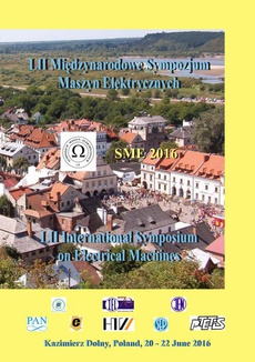 The cover of the book titled: LII Międzynarodowe Sympozjum Maszyn Elektrycznych SME 2016