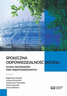 Обкладинка книги з назвою:Społeczna odpowiedzialność biznesu