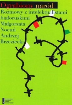 Обложка книги под заглавием:Ograbiony Naród