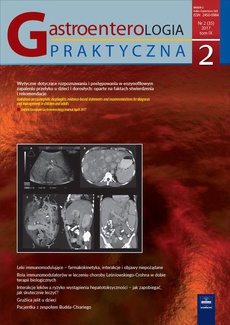The cover of the book titled: Gastroenterologia Praktyczna 2/2017