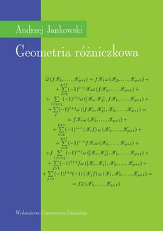Обложка книги под заглавием:Geometria różniczkowa