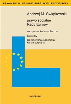 Okładka książki o tytule: Prawo socjalne rady europy