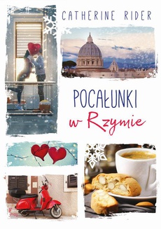 The cover of the book titled: Pocałunki w Rzymie