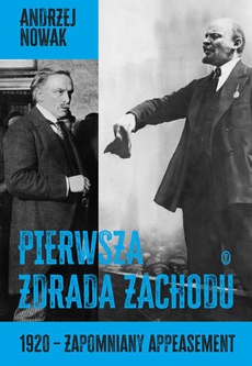 The cover of the book titled: Pierwsza zdrada Zachodu