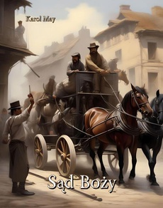The cover of the book titled: Sąd Boży