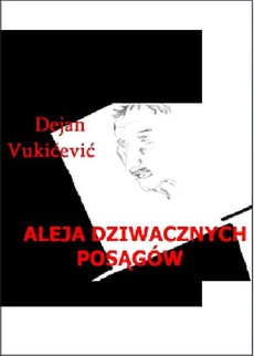 Обложка книги под заглавием:Aleja dziwacznych posągów