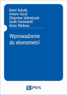 The cover of the book titled: Wprowadzenie do ekonometrii
