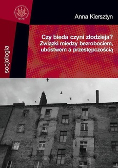 The cover of the book titled: Czy bieda czyni złodzieja?