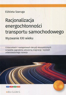 Okładka książki o tytule: Racjonalizacja energochłonności transportu samochodowego
