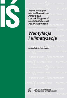 The cover of the book titled: Wentylacja i klimatyzacja. Laboratorium