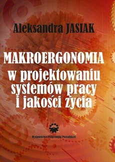 Обложка книги под заглавием:Makroergonomia w projektowaniu systemów pracy i jakości życia