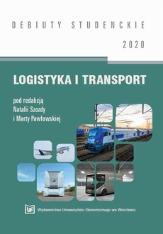 The cover of the book titled: Logistyka i transport