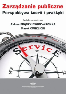 The cover of the book titled: Zarządzanie publiczne. Perspektywa teorii i praktyki
