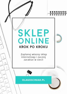 The cover of the book titled: Sklep online krok po kroku