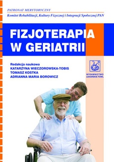 The cover of the book titled: Fizjoterapia w geriatrii