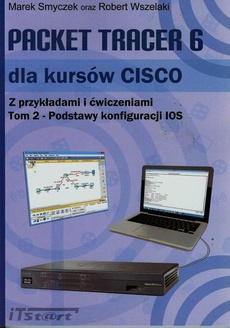 Обложка книги под заглавием:Packet Tracer 6 dla kursów CISCO Tom 2