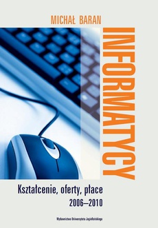 The cover of the book titled: Informatycy