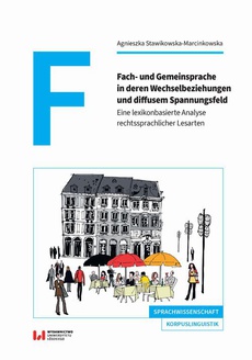 The cover of the book titled: Fach- und Gemeinsprache in deren Wechselbeziehungen und diffusem Spannungsfeld