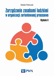 Обложка книги под заглавием:Zarządzanie zasobami ludzkimi w organizacji zorientowanej procesowo